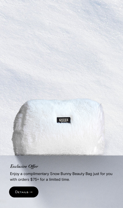 Free Snow Bunny Beauty Bag