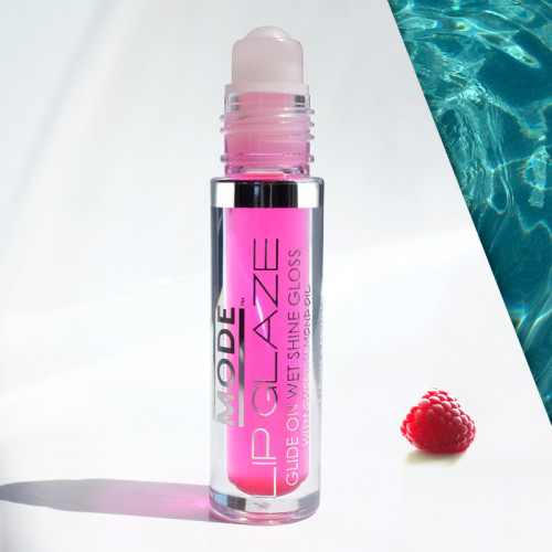Lip Glaze Glide On Wet Shine Gloss - Raspberry