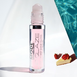 Lip Glaze Glide On Wet Shine Gloss - NY Strawberry Cheesecake